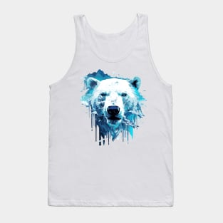 Polar Bear Animal World Predator Wild Nature Wilderness Tank Top